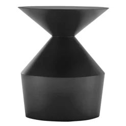 Viccarbe Shape low table O, matt black