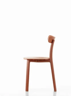 Vitra All Plastic Chair, brick