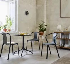 Vitra Belleville armchair, basalt
