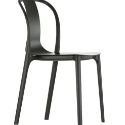 Vitra Belleville chair, black stained ash - black