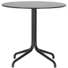 Vitra Belleville table, round, black