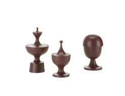 Vitra Ceramic Container 2, dark aubergine