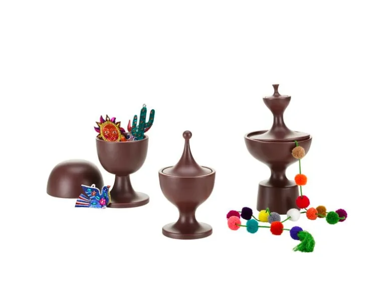 Vitra Ceramic Container 2, dark aubergine