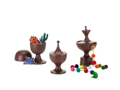 Vitra Ceramic Container 3, dark aubergine