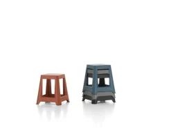 Vitra Chap RE stool, brick