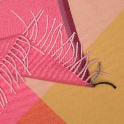 Vitra Colour Block blanket, pink - beige