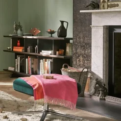 Vitra Colour Block blanket, black - blue