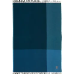 Vitra Colour Block blanket, black - blue