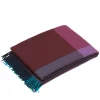 Vitra Colour Block blanket, blue - bordeaux