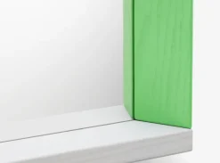 Vitra Colour Frame mirror, small, green - pink