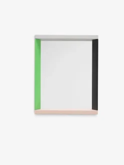 Vitra Colour Frame mirror, small, green - pink