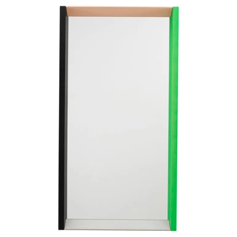 Vitra Colour Frame mirror, medium, green - pink
