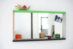 Vitra Colour Frame mirror, medium, green - pink