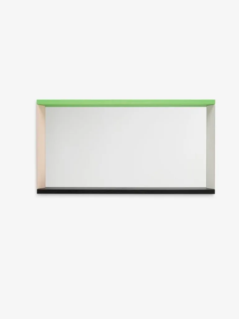 Vitra Colour Frame mirror, medium, green - pink