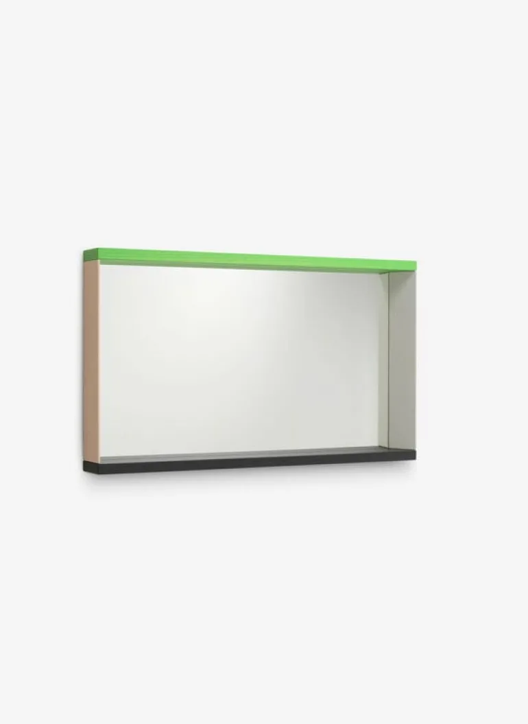 Vitra Colour Frame mirror, medium, green - pink