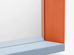 Vitra Colour Frame mirror, large, blue - orange