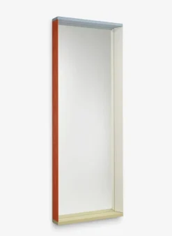 Vitra Colour Frame mirror, large, blue - orange