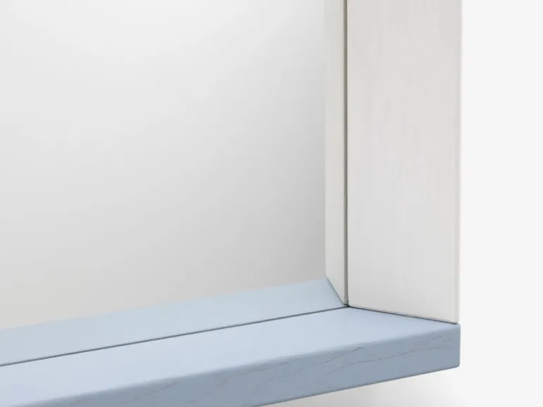 Vitra Colour Frame mirror, large, blue - orange