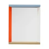 Vitra Colour Frame mirror, small, blue - orange
