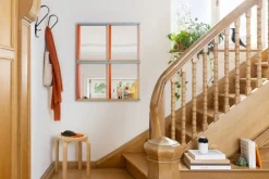 Vitra Colour Frame mirror, small, blue - orange