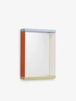 Vitra Colour Frame mirror, small, blue - orange