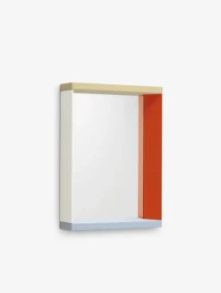 Vitra Colour Frame mirror, small, blue - orange