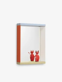 Vitra Colour Frame mirror, small, blue - orange