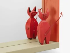 Vitra Colour Frame mirror, small, blue - orange