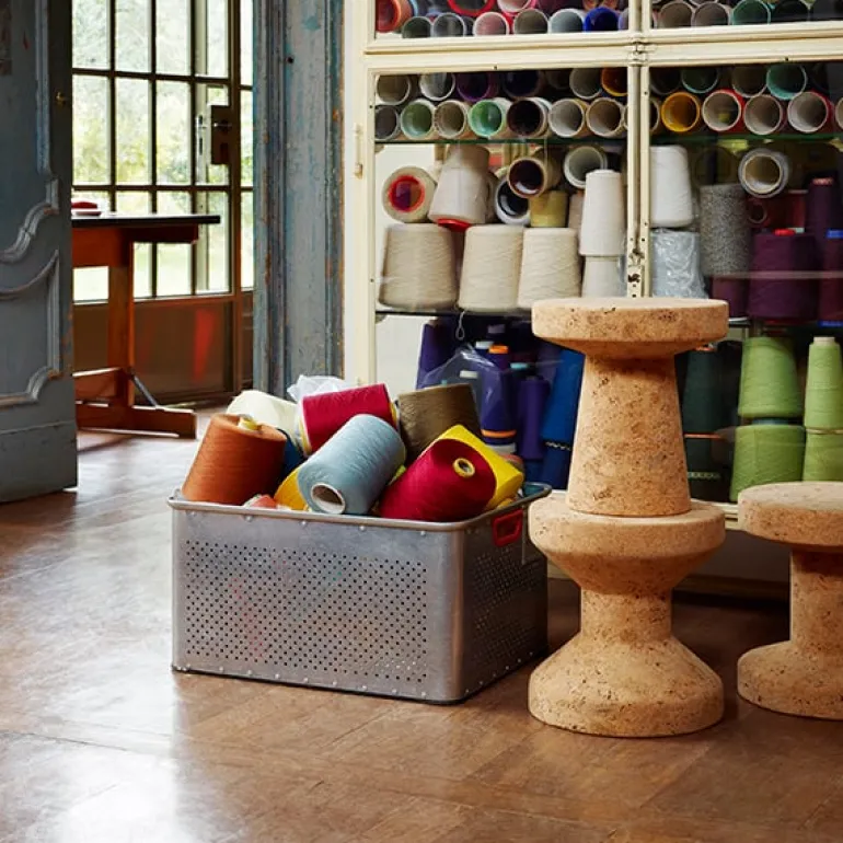 Vitra Cork Family side table/stool, Model B