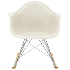 Vitra Eames RAR rocking chair, pebble RE - chrome - maple