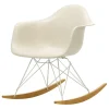 Vitra Eames RAR rocking chair, pebble RE - white - maple