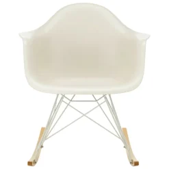 Vitra Eames RAR rocking chair, pebble RE - white - maple