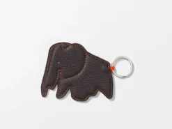 Vitra Elephant key ring, chocolate