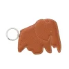 Vitra Elephant key ring, cognac