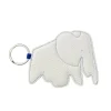 Vitra Elephant key ring, snow