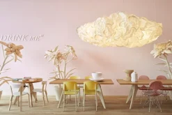 Vitra EM Table 240 x 90 cm, oak - Prouvé Blanc Colombe