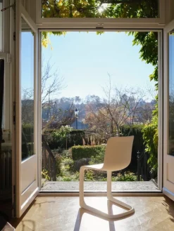 Vitra EVO-C chair, ivory