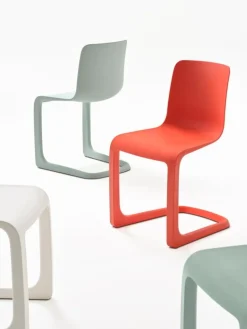 Vitra EVO-C chair, light mint