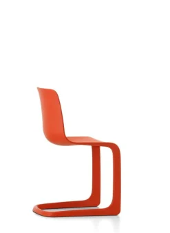 Vitra EVO-C chair, poppy red