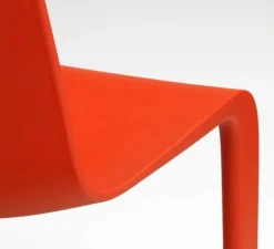 Vitra EVO-C chair, poppy red