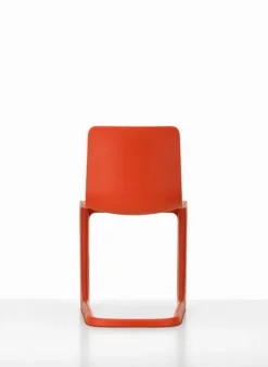 Vitra EVO-C chair, poppy red