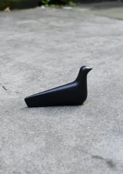 Vitra L'Oiseau ceramic bird, charcoal matt