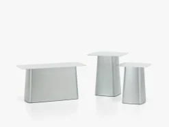 Vitra Metal Side Table, L, galvanized