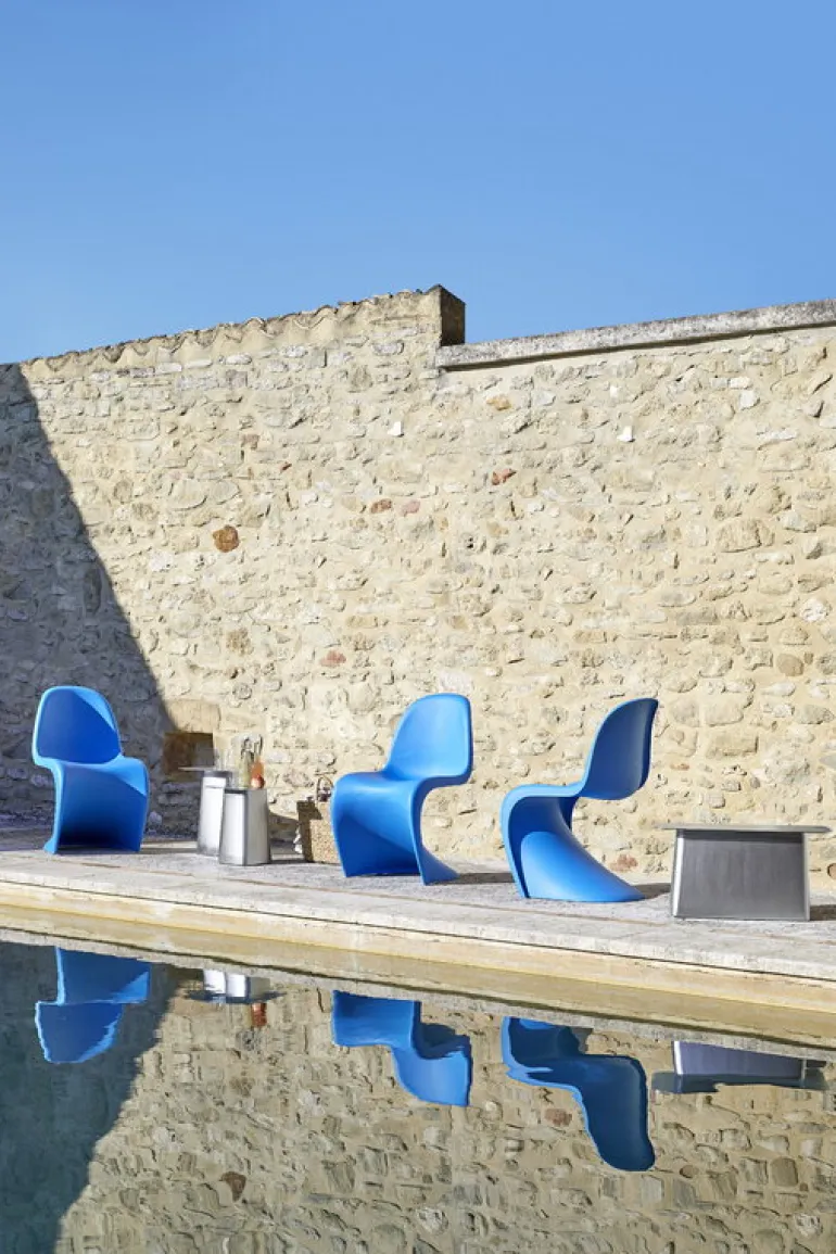 Vitra Metal Side Table, M, galvanized