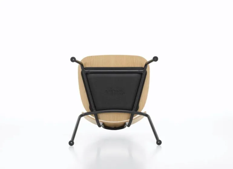 Vitra Moca chair, natural oak - basic dark