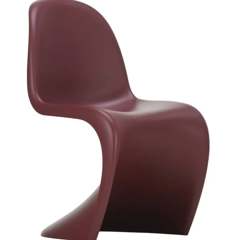 Vitra Panton chair, bordeaux