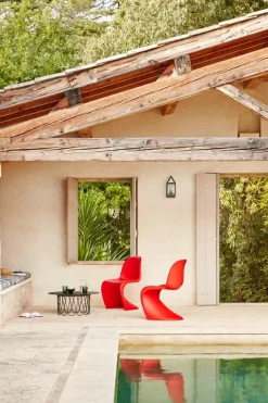 Vitra Panton  chair, classic red