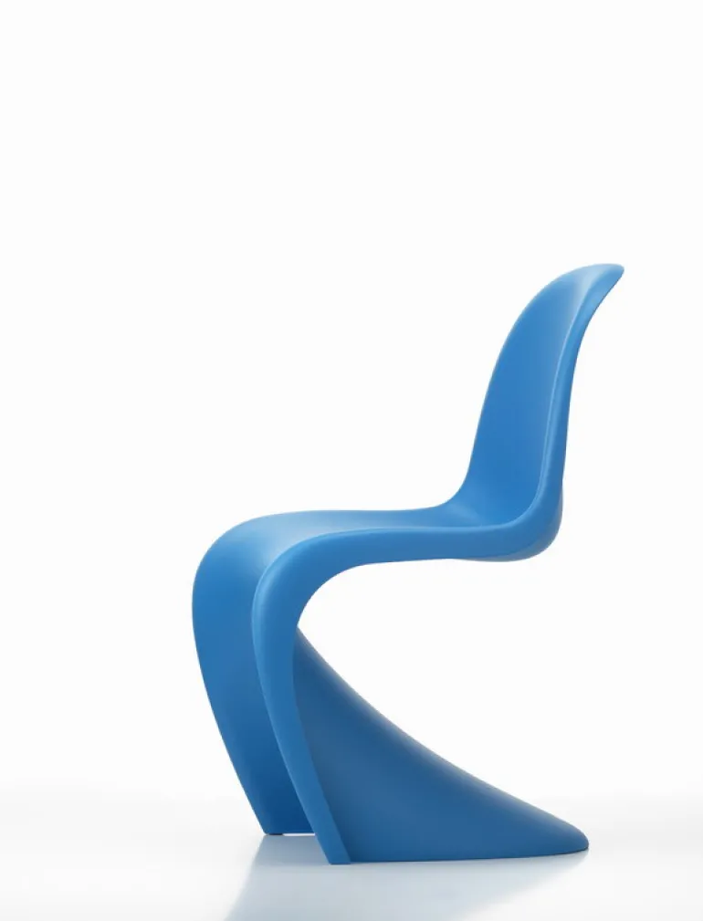 Vitra Panton chair, glacier blue
