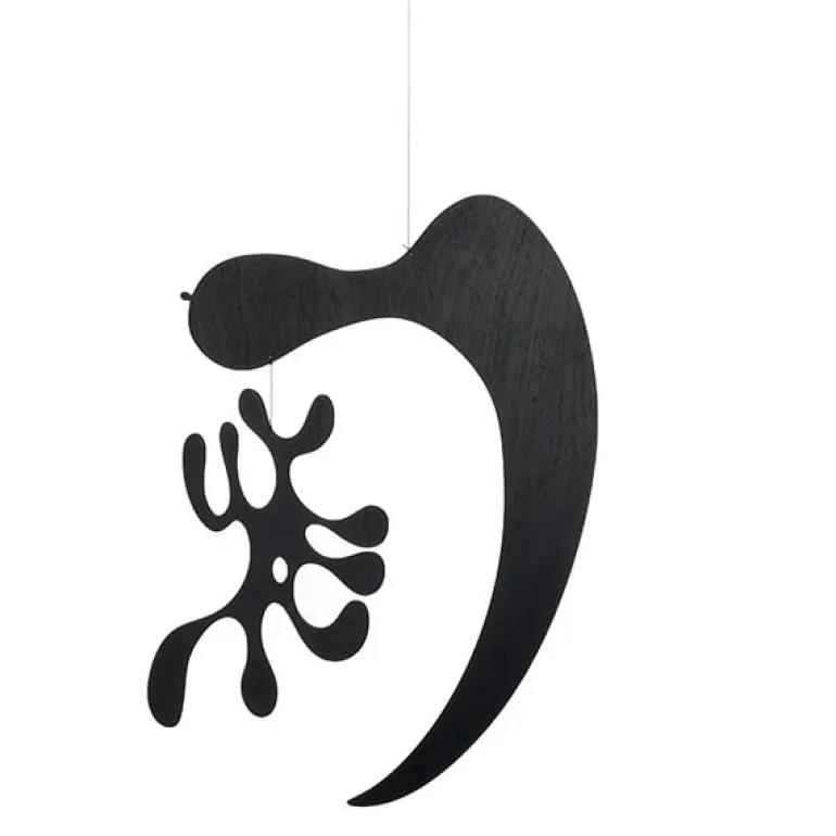 Vitra Plywood Mobile, model A, black