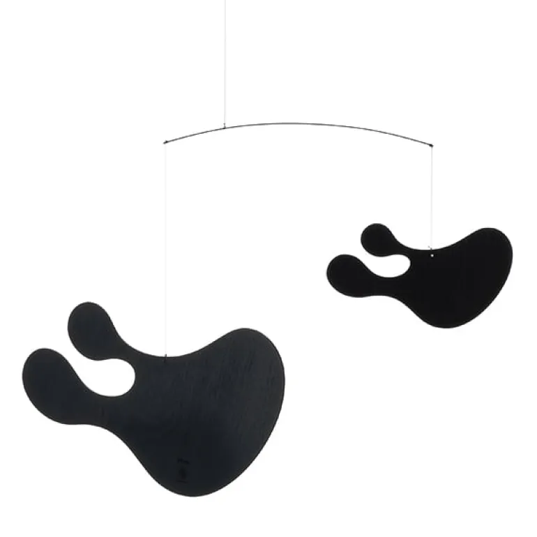 Vitra Plywood Mobile, model B, black